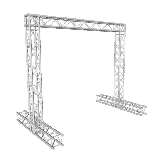 ProX 8x8ft K-Truss Outdoor Banner Display Package