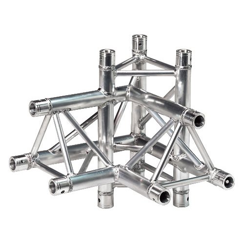 Global Truss F33 4-way 90-Degree Right Corner - Apex Up