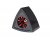 Rycote Triangle Microphone Flag - Black