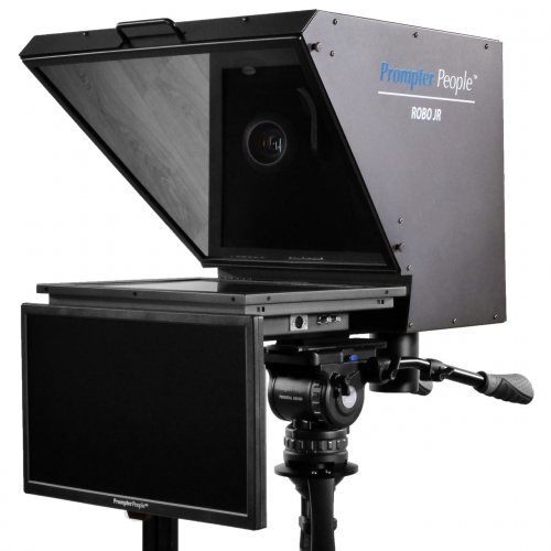 Prompter People Robo Jr Small PTZ Teleprompter with 18.5\" 16:9 3G-SDI & HDMI