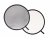 Manfrotto Collapsible 12'' Reflector, Silver/White