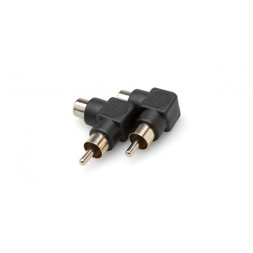 Hosa RCA Right Angle Adaptor (Pair)