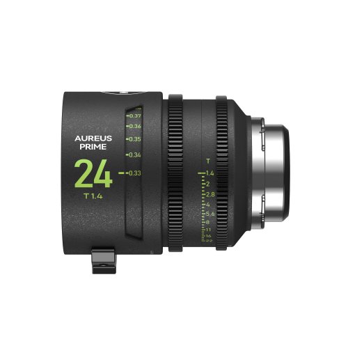 NiSi Optics AUREUS PRIME 24mm Full Frame T1.4 Cinema Lens (PL Mount)