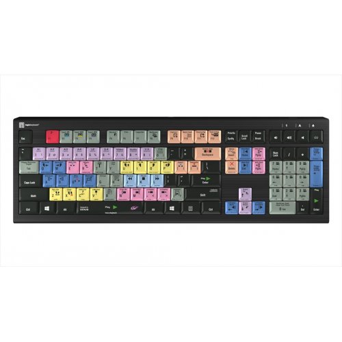 Logickeyboard Grass Valley EDIUS ASTRA 2 Backlit Keyboard - PC