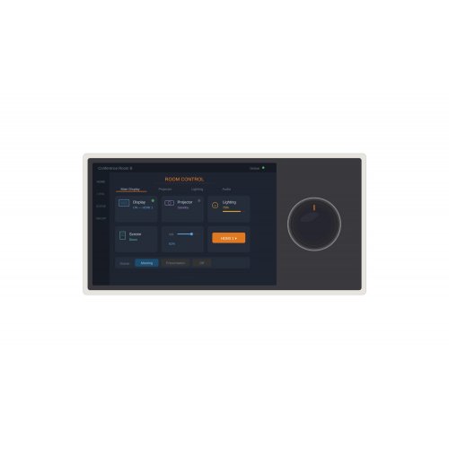 KanexPro CR-TOUCH6R 6in Widescreen Touch Panel w/Knob, RS232/RS485 & PoE