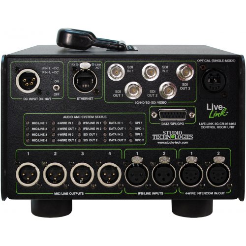 Studio Technologies LL-3G-CR-052 Live-Link Sr. Control Room Unit Rack-Ready Ver