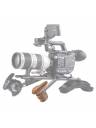 SmallRig Left-Side Wooden Grip with ARRI Rosette