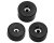 Penn-Elcom Rubber Feet w/ Steel Insert (Each) - 3/4in