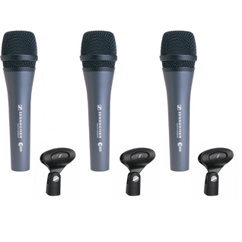 Sennheiser 3 Pack Vocals 835 Wired Microphone