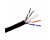 AVShop Cat6 Cable - 4 Pair FT4 - 1000 Ft - Black