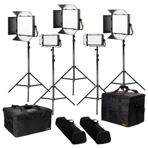 Ikan Lyra Bi-Color 5-Point LED Soft Panel Light Kit