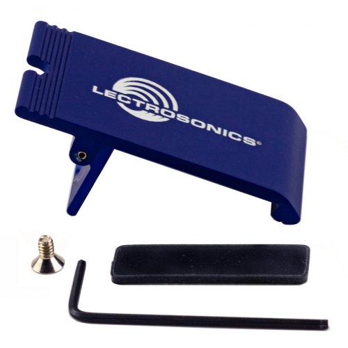 Lectrosonics Spring Loaded Beltclip, Small - Blue