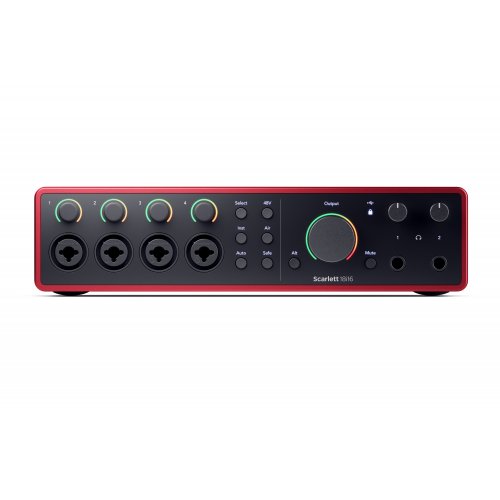 Focusrite Scarlett 18i16 4th Gen 18 In / 16 Out USB Audio Interface