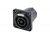 Neutrik NLT4FPXX 4 Pole Female Chassis Connector (Black)