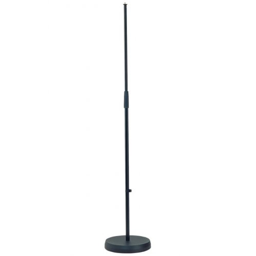K&M 260 Round Base Microphone Stand - Black
