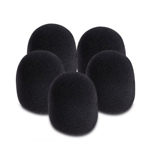 On-Stage Stands ASWS58B5 Black Windscreens (5 Pack)