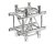 Global Truss F34 4 Way Cross-Junction - 1.64ft / 0.5M