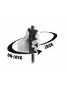 On-Stage Stands MS7255PG Pistol Grip Dome Base Mic Stand