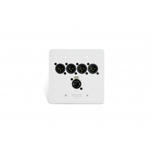 Sound Tools WallCAT 5 Audio Over CAT5 Wall Mount - XLR Male (White)