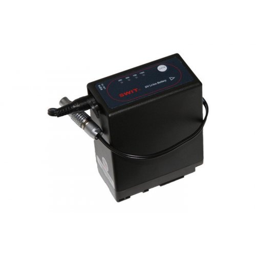 Teradek SWIT Replac. Batt. for Panasonic D54 + Barrel Adapter to 2pin Lemo Cable
