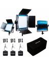 Dracast LED500 X Series Bi-Color LED 3 Light Kit w/Soft Nylon Bag
