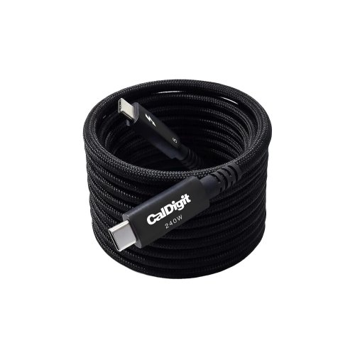 CalDigit Thunderbolt 5 (USB‑C) Pro Braided Cable (2m / 6.56ft)