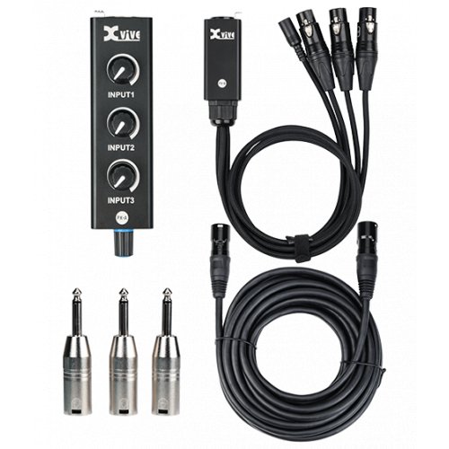 Xvive PX Portable 3-Channel Personal Mixer