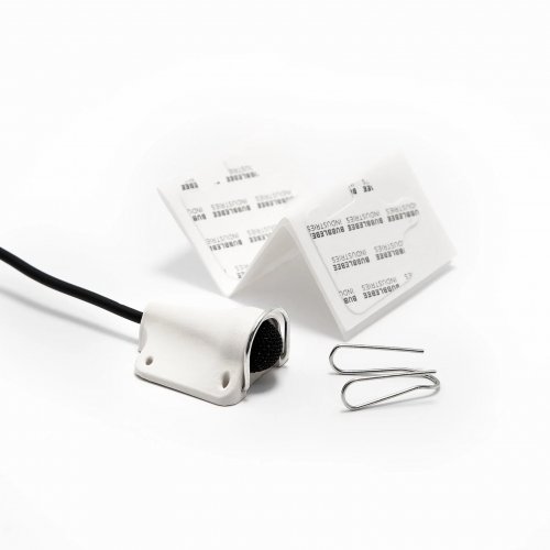Bubblebee The Lav Concealer for Sennheiser ME 2-II - White