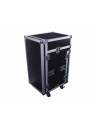 Odyssey Glide Style Combo Rack 13U Slant / 16U Vertical with Table