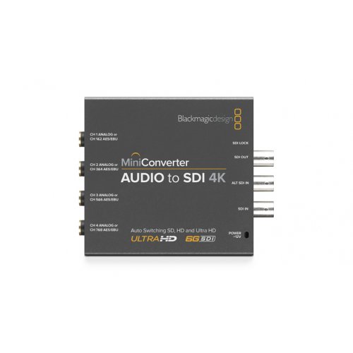Blackmagic Design Mini Converter - Audio to SDI 4K