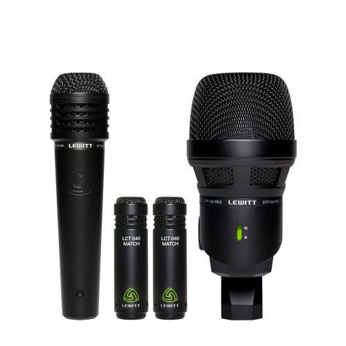Lewitt Beatkit 4-Piece Drum Microphone Set