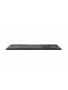 Logickeyboard Large Print White on Black NERO Slimline Keyboard - PC