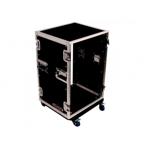 Odyssey 16U ATA Amp Rack on Wheels