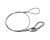 Burger 30in Safety Cable - Silver
