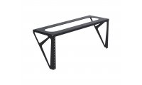 AVShop 4U Under Desk Rack Bracket with 10/32 Threaded Rails