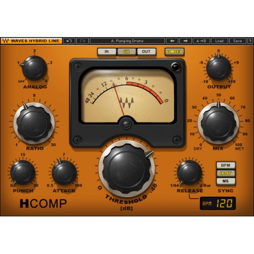 Waves H-Comp Hybrid Compressor Plug-in (Download)