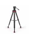 Sachtler System aktiv8T Touch&Go w/Flowtech75 Aktiv Tripod Kit, Mid-Lvl Spreader