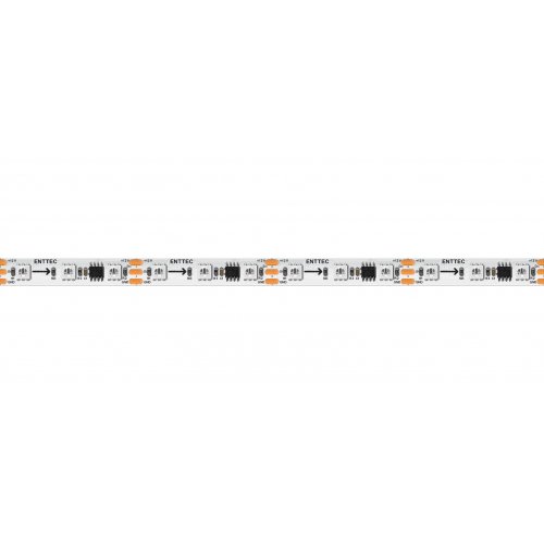 ENTTEC 8PXB60 RGB Pixel Strip (12V, 60-LEDs/m, 3:1) Long Range w/White PCB, 5M