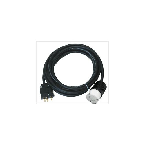 BRTB Male Stage Pin to Female Twist 125V, 20A - 1 Foot