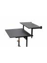 RocknRoller Compact 2-Tier Travel Keyboard Stand w/Shelf & Boom Bundle