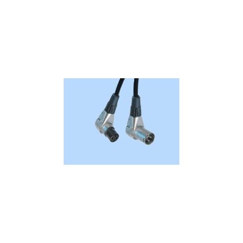 BRTB XCalibur 90-degree XLR Male to 90-degree XLR Female Cable