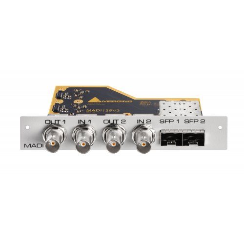 Merging Technologies MADI V3 Expansion Card 128 Channels with two SFP cages