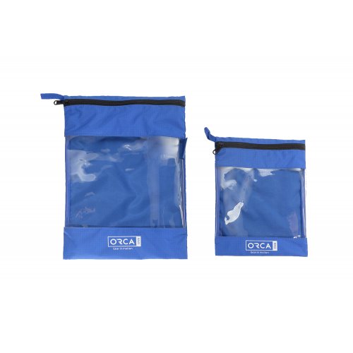 Orca Bags OR-184 Transparent Accessories Pouches (Set of 2)