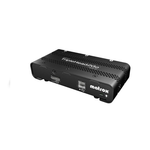 Matrox TripleHead2Go Display Port In/DVI Out External Adapter