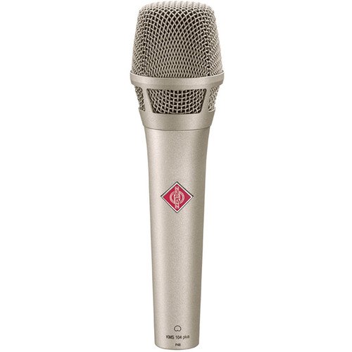Neumann KMS 104 Plus Studio Grade Cardioid Stage Microphone (Nickel)