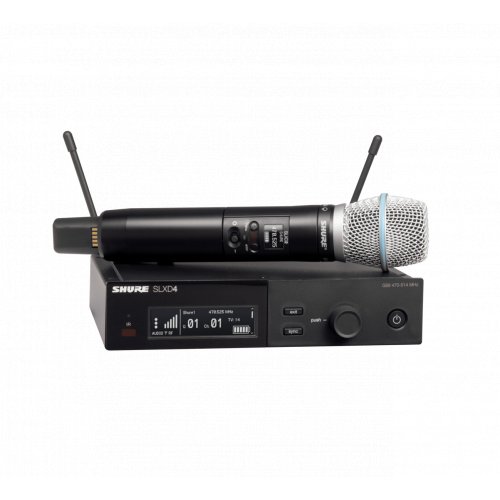 Shure SLXD24/B87A Wireless Handheld System (Freq: J52)