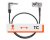 Tentacle Sync Tentacle to Right Angle BNC Timecode Cable