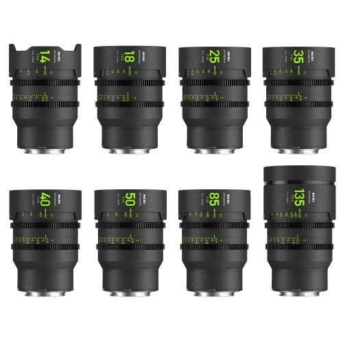 NiSi ATHENA PRIME Full Frame Cinema Master Kit (E Mount, No Drop In Filter)