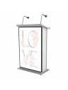 ProX Maestro Multi-Media Lectern Podium - White