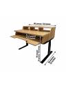 Asono Ergolectrik 9U Studio Desk - Natural
